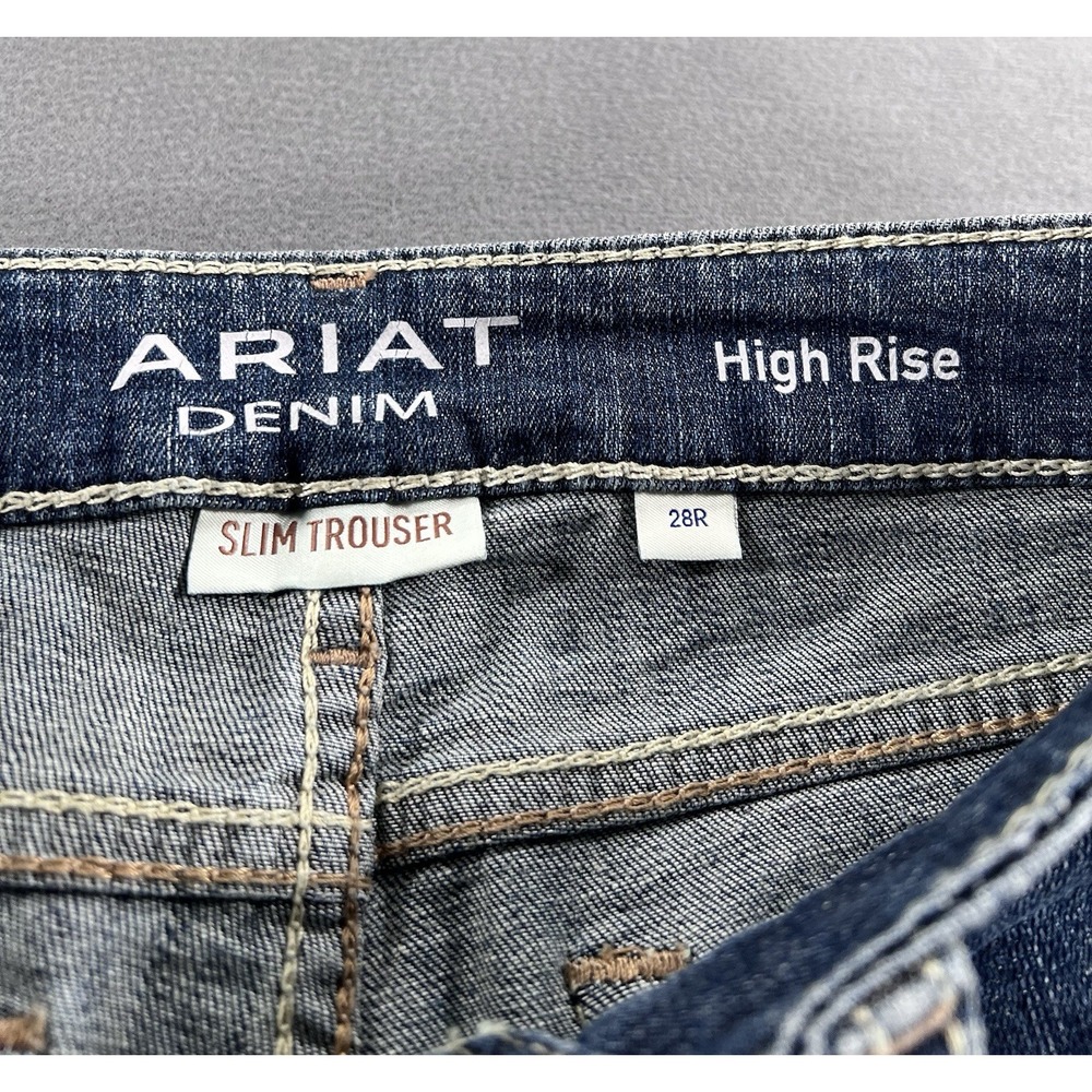 Ariat Women's Blue Boot Cut Jeans - Picture 3 of 11